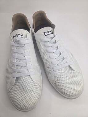 Mark Nason Classic Cup Bryson Sneaker White Knit